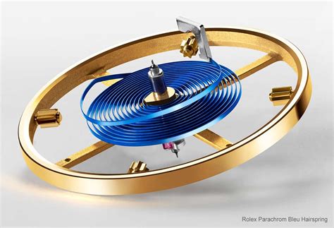 rolex hairspring parachrom blue